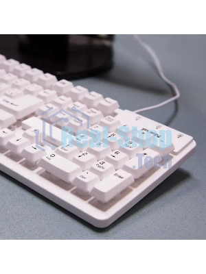 Клавиатура проводная SVEN Standard 301 USB белая
