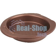 Форма для выпечки Rondell Kortado RDF-905, круглая, 27x23.3см, сталь углеродистая, коричневый