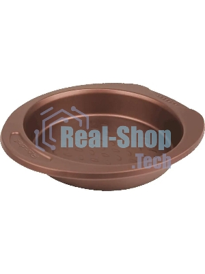 Форма для выпечки Rondell Kortado RDF-905, круглая, 27x23.3см, сталь углеродистая, коричневый