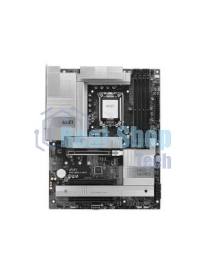 Материнская плата MSI PRO Z890-A WIFI, LGA 1851, Intel Z890, 4xDDR5, 4xSATA, 4xM.2, 1xPCIe 5.0 x16, 2xPCIe 4.0 x4, 1xHDMI, 2xUSB-C Thunderbolt 4, 1xUSB-C 3.2 Gen 2, 3xUSB-A 3.2 Gen 2, 4xUSB-A 3.2 Gen 1, 1x 5Gb LAN, 2x3.5 мм, 7.1, ATX