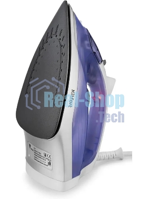 Утюг Kitfort KT-2603 1300 Вт белый/фиолетовый