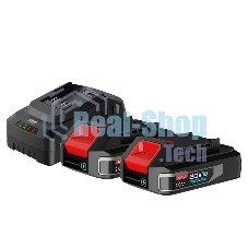 Набор аккумулятор и зарядное устройство Deli DE-CM20A2E (2АКБ 20V 2А*ч + ЗУ 2A, 20V)