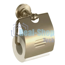 Держатель для туалетной бумаги Potato Bronze с крышкой P2603 антикварная бронза