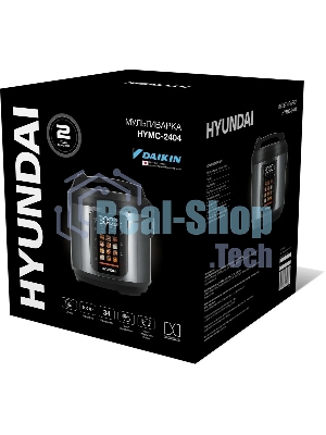 Мультиварка-скороварка Hyundai HYMC-2404 5л 900Вт серебристый/черный