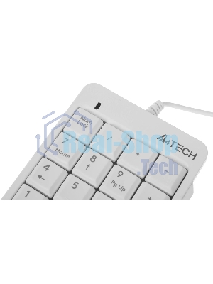 Числовой блок проводной A4Tech Fstyler FK13P, USB, белый