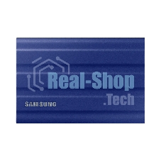 Внешний SSD Samsung T7 Shield, 1TB, USB 3.2 Gen 2 Type-C, R/W 1050/1000, синий