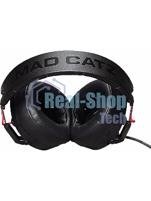 Гарнитура проводная игровая Mad Catz P.I.L.O.T. 5 черные (7.1, USB, RGB подсветка, 50 мм)