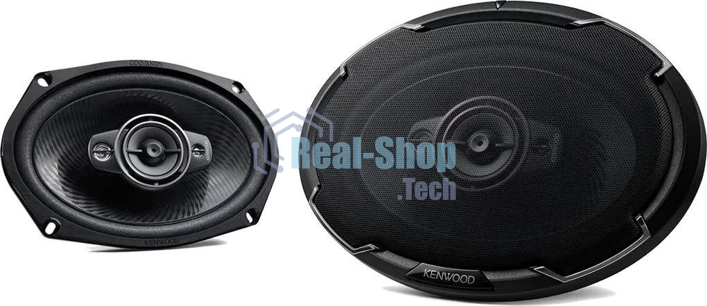 Колонки автомобильные Kenwood KFC-PS6986 600Вт 88дБ 4Ом 15x23см (6x9дюйм) (ком.:2кол.) коаксиальные четырехполосные