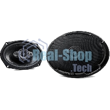 Колонки автомобильные Kenwood KFC-PS6986 600Вт 88дБ 4Ом 15x23см (6x9дюйм) (ком.:2кол.) коаксиальные четырехполосные