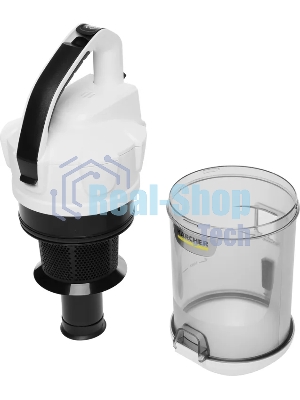Пылесос Karcher VC 3 белый/черный, 250/700 Вт, уборка сухая, пылесборник контейнер 0.9 л