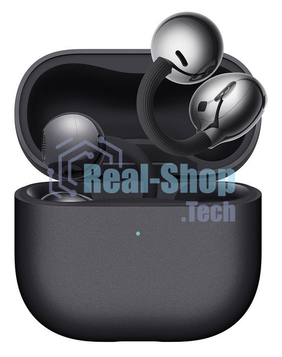 Наушники TWS Huawei FreeClip 2 черный, открытые (клипсы), Bluetooth, быстрая зарядка, до 8 ч