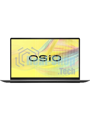 Ноутбук Osio FocusLine F160a-011 серый Ryzen 7 5700U 16Gb SSD1Tb 16.1