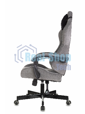 Кресло игровое Knight Terminator серый Light-19, крестов. металл
