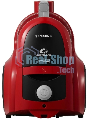 Пылесос Samsung VCC4520S3R/XEV красный, 350/1600 Вт, уборка сухая, пылесборник контейнер 1.3 л