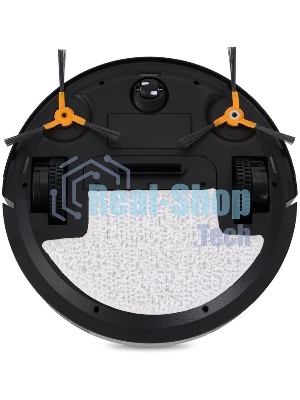 Робот-пылесос Vitek VT-1808 (MC) черный, 2000 мА·ч Li-Ion, уборка влажная/сухая, пылесборник контейнер 0.35 л