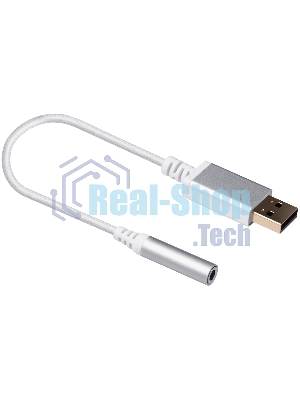 Гарнитура Redragon Diomedes белый, проводная, USB / mini jack 3.5 мм