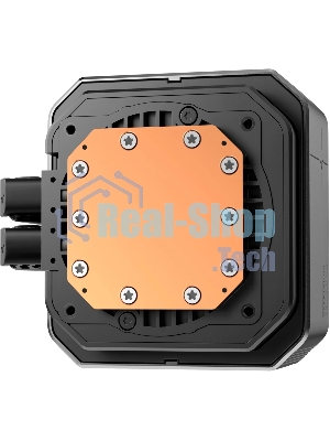 Система водяного охлаждения Deepcool Spartacus 420 ARGB Soc-AM5/AM4/1200/1700/1851 черный 4-pin 32.89dB Al LCD 2647gr Ret (R-SPT420-BKDSMP-G-1)