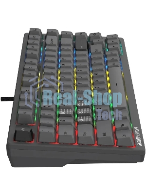Клавиатура A4Tech Bloody MS76 проводная, USB Type-A, темно-серый