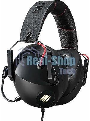Гарнитура проводная игровая Mad Catz P.I.L.O.T. 5 черные (7.1, USB, RGB подсветка, 50 мм)