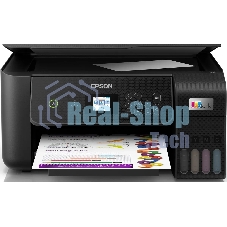 МФУ струйное Epson L3260 (C11CJ66409/C11CJ66507/C11CJ66511/C11CJ66414/C11CK58507), A4, цветной, печ. до 33 стр/мин. (ч/б) до 15 стр/мин. (цвет), 1440 x 5760 dpi (печать) 1200x2400dpi (скан.), USB, Wi-Fi, Air Print, Mopria