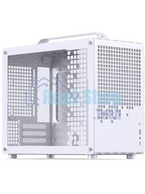 Компьютерный корпус без блока питания Case JONSBO Z20, Mini-Tower, TG, no fan, 1xUSB-A 3.2 + 1xUSB-C 3.2, mATX, mITX White