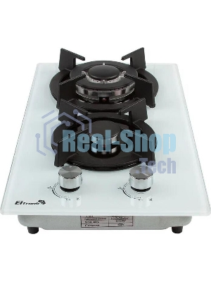 Газовая панель ELTRONIC (33-09) 2 конфорки , белый