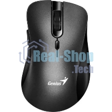 Мышь беспроводная Genius Ergo 8100S черный, 1600 dpi, радиоканал, USB, кнопки - 6