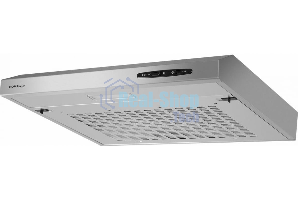 Вытяжка подвесная HOMSair Horizontal 60 нержавеющая сталь, 60 см, 420 куб. м/ч, 45 дБ