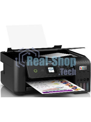 МФУ струйное Epson L3260 (C11CJ66409/C11CJ66507/C11CJ66511/C11CJ66414/C11CK58507), A4, цветной, печ. до 33 стр/мин. (ч/б) до 15 стр/мин. (цвет), 1440 x 5760 dpi (печать) 1200x2400dpi (скан.), USB, Wi-Fi, Air Print, Mopria