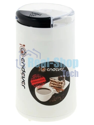 Кофемолка Endever Costa-1053, 250 Вт, 15000 об/мин, вес продукта для помола 100 гр, ABS-пластик, защита от перегрева двигателя