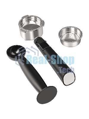 Кофеварка рожковая ARESA AR-1612 черный, исп. кофе - молотый, 1,5 л, 1100 Вт, 15 бар
