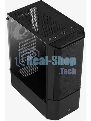 Корпус ATX Aerocool/Formula Quantum Mesh-G-BK-v3 4710562758580 черный, без БП, USB 3.0, 2*USB 2.0, HD Audio