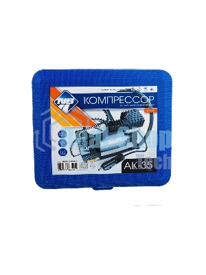 Автомобильный компрессор NOVA BRIGHT АК-35 металл. корпус, пластик.кейс 47159