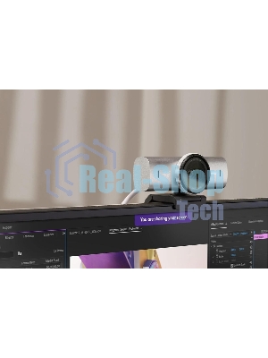 Веб-камера Logitech MX Brio 705 3840x2160, 30 кадр/с, USB Type-C, микрофон (2 шт, шумоподавление), автофокус, HDR, крепление на мониторе, графитовый