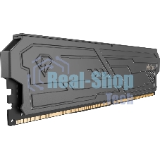 Оперативная память Netac Shadow III, DDR4, 32GB (2x16GB), 3200 MHz, CL16, с радиатором, чёрный