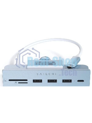 Док-станция Satechi ST-UCICHB, USB Type-C, USB 3.0/USB Type-C/SD/micro-SD, USB