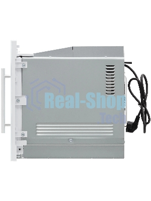 Встраиваемая микроволновая печь Krona RIFLESSO 60 WH V2 белое стекло, 25 л, 900 Вт, переключатели - сенсор