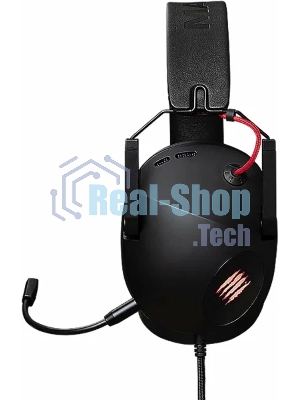 Гарнитура проводная игровая Mad Catz P.I.L.O.T. 5 черные (7.1, USB, RGB подсветка, 50 мм)