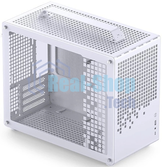 Компьютерный корпус без блока питания Case JONSBO Z20, Mini-Tower, TG, no fan, 1xUSB-A 3.2 + 1xUSB-C 3.2, mATX, mITX White