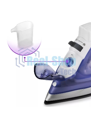 Утюг Kitfort KT-2603 1300 Вт белый/фиолетовый