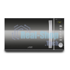 Микроволновая печь CASO M 20 Electronic зеркальный/серебристый, 20 л, 800 Вт, переключатели - кнопки, поворотный механизм