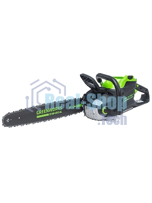 Цепная пила аккумуляторная GreenWorks GD82CS51, 82V, 51 см, бесщеточная, с 1хАКБ 5 А·ч. и ЗУ (2008307UB)
