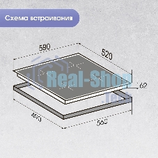 Индукционная варочная панель Zigmund & Shtain CI 60.6 B черный