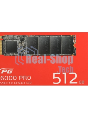 Накопитель SSD ADATA XPG GAMMIX S70 BLADE, 512Gb, PCIe 4.0 x4, M.2 2280, NVMe, R/W 7200/2600, с радиатором