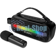Колонка портативная SVEN PS-255 черный 12W 1.0 BT 3600mAh
