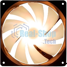 Вентилятор для корпуса Case Cooler HSPD FN001 черный (140x140x25мм, 4-pin PWM, ARGb, 58.7CFM, 35dBA, 1500RPM, черный)