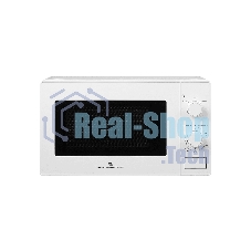 Микроволновая печь General Electronics GE-MS620W белый, 20 л, 700 Вт, переключатели — поворотный механизм
