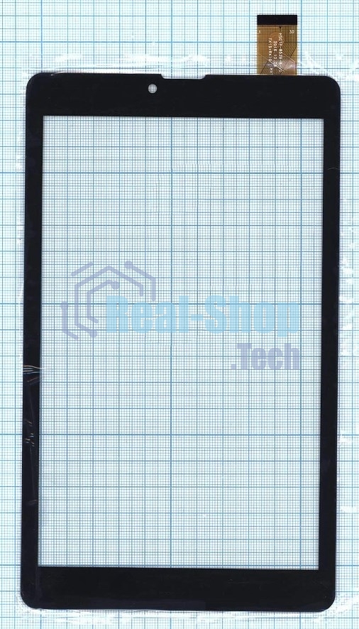 Сенсорное стекло (тачскрин) HSCTP-852B-8-V0. черное