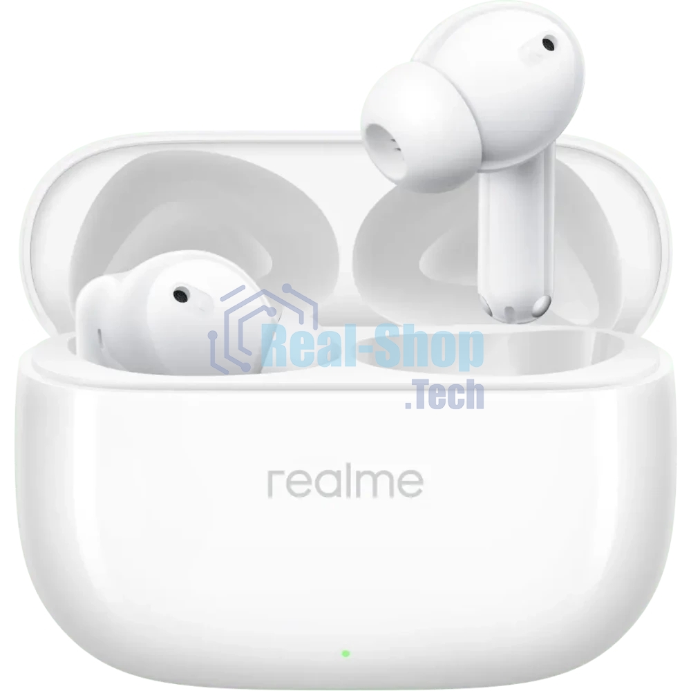 Наушники TWS Realme Buds T310 белый, внутриканальные, Bluetooth, активное шумоподавление, до 9 ч