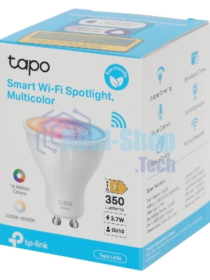 Умная многоцветная Wi-Fi спот-лампа TP-Link Tapo L630